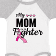 thumbnail image 4 of Inktastic Breast Cancer Awareness My Mom is a Fighter Boys or Girls Baby Bodysuit, 4 of 5