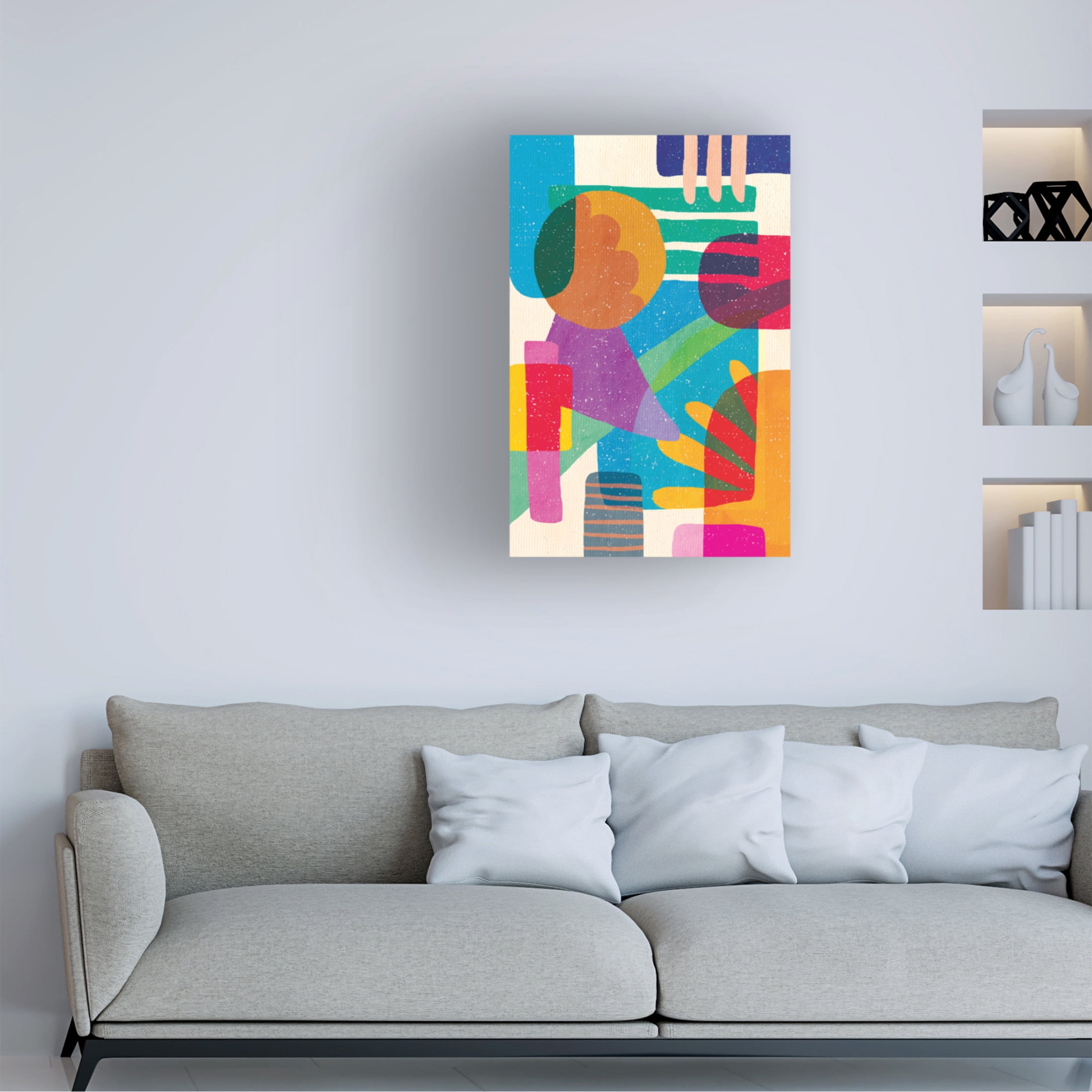 Trademark Fine Art Aylin Demir Shapes and Dreams Canvas Wall Art