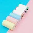 thumbnail image 3 of 6 Rolls Thermal Printer Paper Refills Roll Photo Paper Colorful Clear Printing for P1 P2 Pocket A6 Journals, 3 of 9
