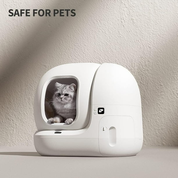 Amazon.com: PETKIT Self Cleaning Cat Litter Box, PuraMax Cat Litter Box for  Multiple Cats, App Control/xSecure/Odor Removal Automatic Cat Litter Box  Includes Trash Bags and K3 Smart Air Purifier Spray : Pet