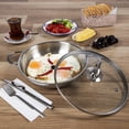 thumbnail image 4 of Serenk Modernist Stainless Steel Omelette Pan, Frying Pan, 1 Qt, Egg Pan, 4 of 7