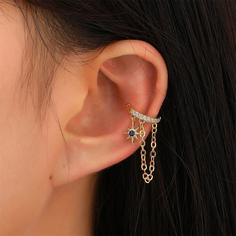 Ear cuff earrings walmart deals
