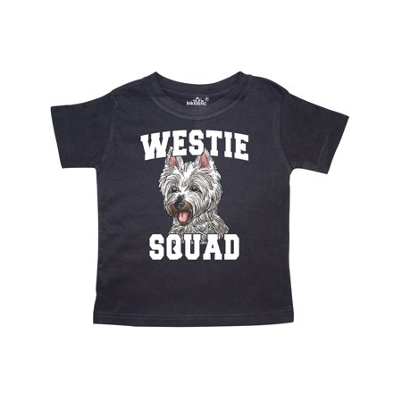 

Inktastic Dog Westie Squad Gift Toddler Boy or Toddler Girl T-Shirt
