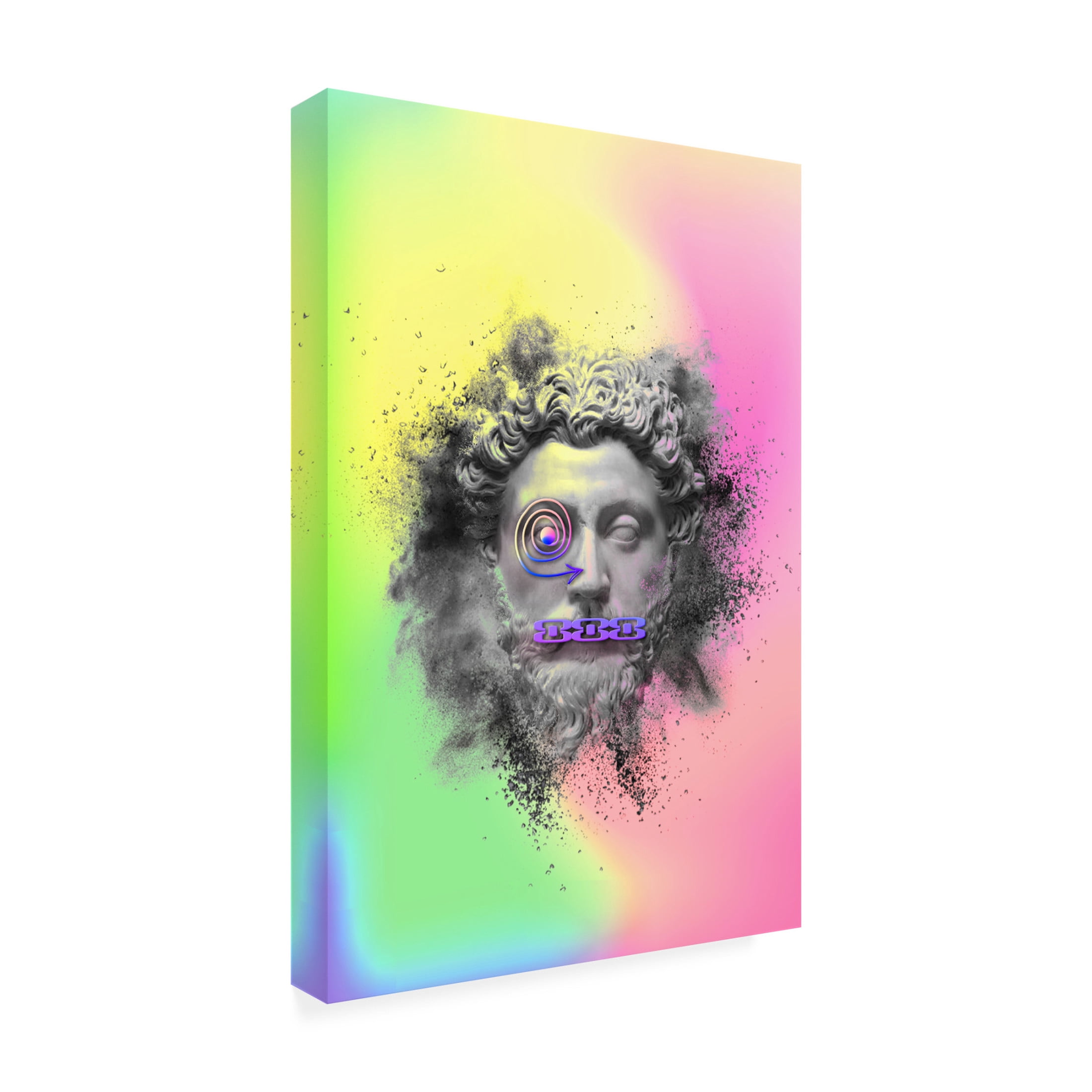 Trademark Fine Art Fadil Roze Felios Canvas Wall Art