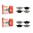 thumbnail image 1 of SIM Front Rear Semi-Metallic Brake Pads Kit for Car Ford Mazda 3 Escape Focus 5 EcoSport Volvo C-Max S40 C30 Transit Connect V50 C70 Sport KSM-100023, 1 of 8