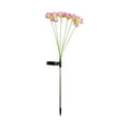 thumbnail image 2 of Luces solares de zinnia florece en la rama del árbol | Estaca LED efecto luciérnagas | Decoración al aire libre del patio del jardín con energía solar multicolor | Lámpara de plástico resistente a, 2 of 6