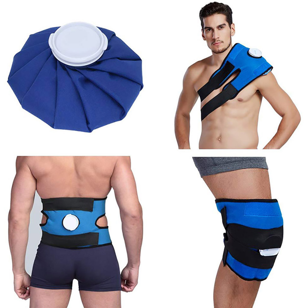 Ice Bag Pack & Wrap Pain Relief Hot Cold Cure Reusable For ...