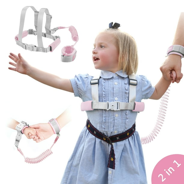 Anti Lost Wrist Link for Toddlers, Child Safety Harness Baby Walking Leash Harness for Walking