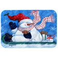 thumbnail image 1 of Carolines Treasures PJC1078CMT Come Ride With Me Snowman Kitchen & Bath Mat, 20 x 30, 1 of 1
