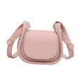 thumbnail image 4 of Bolso de hombro de cuero Casual elegante portátil pequeño bolso bandolera para mujer Rosa claro Yuyangstore Bolso bandolera, 4 of 7