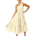 thumbnail image 2 of Vestidos de verano para mujer,Vestidos largos fluidos de fiesta bohemia de verano para mujer Vestido de playa de fiesta boho Durabilidad probada en el tiempo, 2 of 6