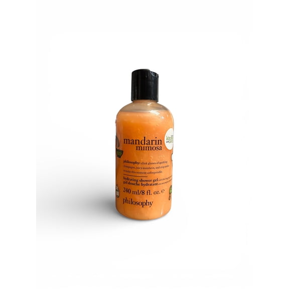 Philosophy Mandarin Mimosa Hydrating Shower Gel 8 oz – Moisturizing Body Cleanser