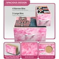 thumbnail image 4 of Sorbus Classic 7 Drawer Dresser for Kids Bedroom, Tie-Dye Pink, 4 of 7