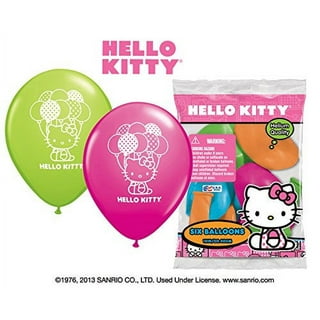 JEWELESPARTY 6PC HELLO KITTY FOIL BALLOONS PARTY BALLOON DECORATIONS  SUPPLIES