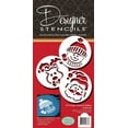 thumbnail image 2 of Large Whimsical Holiday Cookie Stencil Set by Designer Stencils, 2 of 4