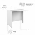 thumbnail image 2 of Studio C 36W Bridge/Return in White - Engineered Wood, 2 of 5