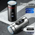 thumbnail image 2 of Mini Electric Shaver Digital Display USB Rechargeable Waterproof Wet Dry Portable Travel Shaving Razor Men Beard Trimmer Hair Remover Tool, 2 of 8