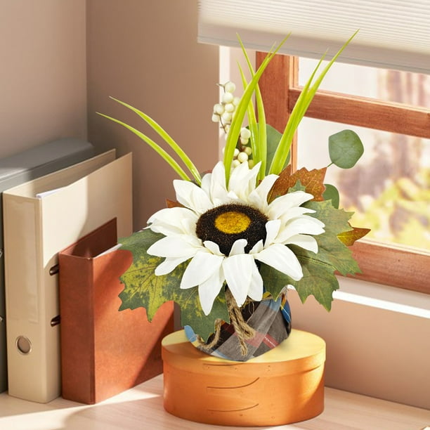 Decoración del hogar, decoración de habitaciones, decoración de paredes, decoraciones de plantas simuladas, accesorios de decoración, decoración de hojas de arce, decoración del hogar con un colgante