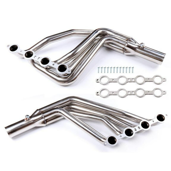 Exhaust Pipe 1967-1974 Chevy Buick Oldsmobile Stainless Racing Long-Tube Header Exhaust Manifold