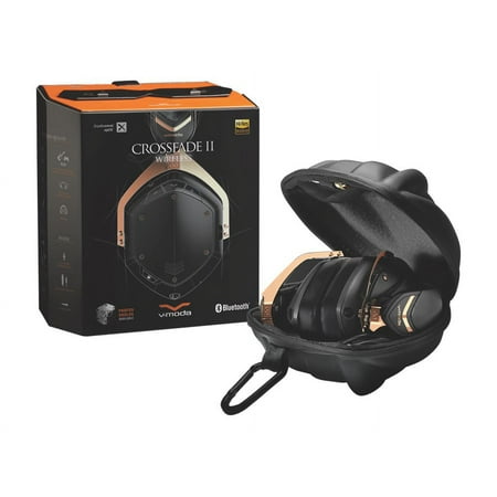V-MODA - Crossfade 2 Wireless Customizable Over-the-Ear Headphones - Rose Gold
