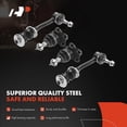 thumbnail image 3 of A-Premium 6Pcs Front Suspension Kit Sway Bar Link Stabilizer Link Ball Joint Compatible with Dodge Durango 2000-2003 Dakota 2000-2004 RWD, 3 of 9