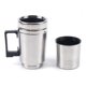 thumbnail image 3 of Taza calefactora para coche de 12V, taza calefactora de acero inoxidable, taza portátil de café/té de 300ml para viajes, 3 of 5
