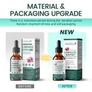 Lymphatic Support Drops, 11-In-1 Organic Lymphatic Cleanse for Immune Support & Liver Health,2 fl oz