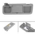 thumbnail image 4 of Applicable to Driver's Sun Visor, Left Side, Gray, For Mazda Rx-8, 4 of 9