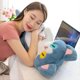 thumbnail image 3 of Cute Shark Cat Plush Pillow Long Cartoon Kitten Stuffed Animal Toys Kawaii Body Sleep Plush Toys Kids Gifts 19.6 in., 3 of 4