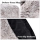 thumbnail image 4 of Cama ovalada calmante para perros Coohom con forma de dona, de piel sintética, lavable, redonda, para mascotas (76,2 cm/91,4 cm) para perros pequeños y medianos (XL (91,4 x 68,6 x 17,8 cm), color marr, 4 of 5