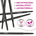 thumbnail image 6 of (6 pack) wet n wild Ultimate Brow™ Micro Brow Pencil - Deep Brown, 6 of 9