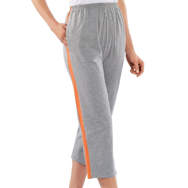 capri sweatpants with pockets