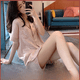 thumbnail image 4 of Pijama de verano para mujer, de seda de hielo, con estampado doble, bonito conjunto de pantalones cortos de manga corta, pijamas para mujer, ropa para el hogar, 4 of 4