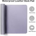 thumbnail image 6 of Aothia Leather Desk Pad Protector,Mouse Pad,Office Desk Mat, Non-Slip PU Leather Desk Blotter,Laptop Desk Pad,Waterproof Desk Writing Pad for Office and Home (Black,31.5" x 15.7"), 6 of 10