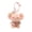 Pink, variant on Cute Elephant Keychain Plush Pendant, Soft Stuffed Animal Keychain, Fluffy Handbag Purse Charm Accessories