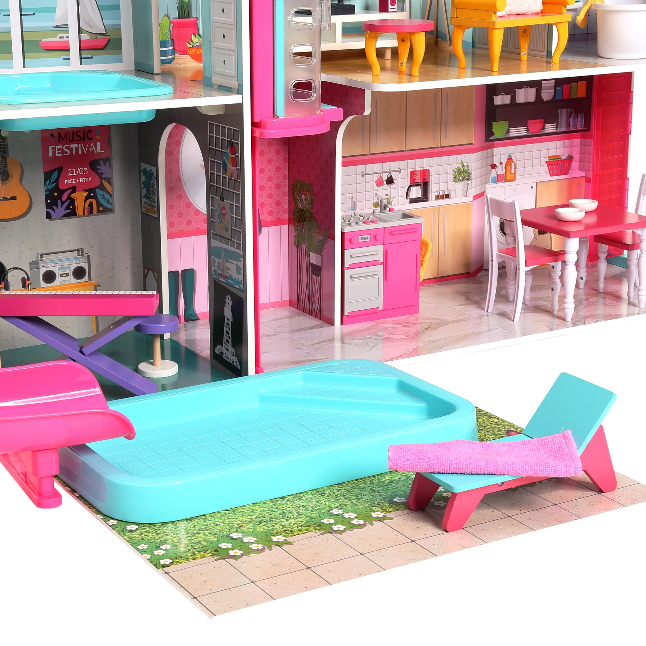 Jupiter Workshops Hollywood Hills Fashion Dolls House
