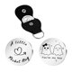 thumbnail image 2 of Moneda de decisión con palabras motivacionales como regalo para enamorados. Llaveros de acero inoxidable, colgantes para llaves de coche, regalo de bolsillo de PU., 2 of 6