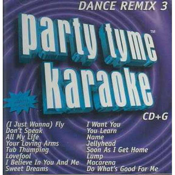 PARTY TYME KARAOKE: DANCE, VOL. 3 (610017107335)