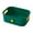 Green, variant on WNFJR Snack Bin Organizer - Plastic Storage Bins Small, Organizer Bins for Shelves, for Pantry and Office Storage, Heritage Living Storage Bin