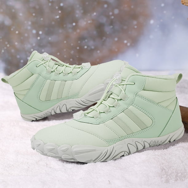 Botas de nieve con forro de piel, zapatos de nieve para mujer y hombre, botas de nieve cálidas para invierno Likrtyny Tenis De Mujer Tenis De Hombre