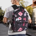 thumbnail image 2 of Wukai Breast Cancer Awareness1 Versatile Backpack:Spacious,Organized,Comfortable,Ideal for Travel and Everyday Use with Multiple Pockets and Padded Straps, 2 of 8