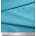thumbnail image 3 of Soimoi Rayon Fabric Artistic Flower & Dots Print Sewing Fabric Yard 42 Inch Wide, 3 of 3