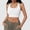 White, variant on Women's Sports Bra With High Support And Feel Yoga Bra Lot Bar Wear for Women Workout Running Low Cut Sports Bra Sports Crop Top Padded Yoga Top Women's Tops Athletic Crop Sports Bra All Yoga Girl