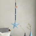 thumbnail image 6 of deevoka Wooden Starfish Wall Hanging Decor Coastal Themed Decoration for Party Favor Light Blue, 6 of 9