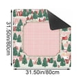 thumbnail image 3 of vlrwzc Christmas Tree Mahjong Mat, Anti-Slip Noise Reduction Game Table Cover for Tile Games, Cards, Board Games, 31.5 x 31.5 in, 1 Pack, 3 of 7