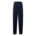 thumbnail image 4 of Aihuaihua Womens Dress Pants Business Casual 2026 Trendy High Waisted Ankle Length Dressy Trousers Slacks Work Clothes Blue L, 4 of 8