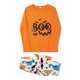 thumbnail image 3 of Conjuntos de pijamas familiares a juego de Halloween de Fiomva para adultos, niños y bebés, 3 of 8