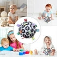 thumbnail image 3 of Plush Rattle Ball, Soft Sensory Ball with Rattle Ribbon Tag, Fine Motor Skills Toy, 3 of 5