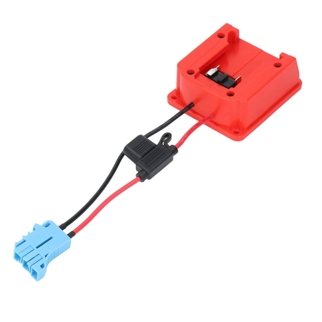 Adaptador De Batería Adaptador De Batería De Ruedas Eléctricas De Plástico ABS De 18 V Con Conector De Mazo De Cables Para 48-11-1828
