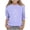 Purple a2, variant on jobturf Cute Tops for Girls Trendy Floral Graphic Tees Y2k Comfy Loose 3/4 Length Sleeve Blouses Summer Shirts Size 3-12 Years
